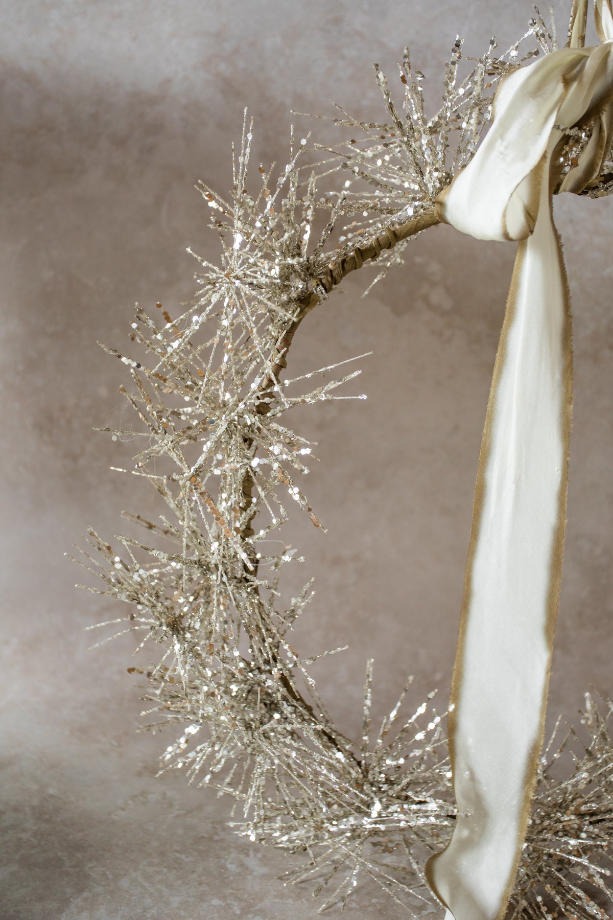 Silver Needle Wreath