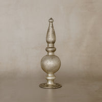 Antique Pewter Finials