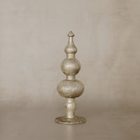 Antique Pewter Finials