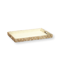 Abaca Rope Rectangular Tray