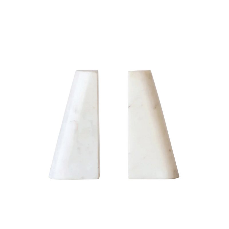 Gracie Marble Bookends