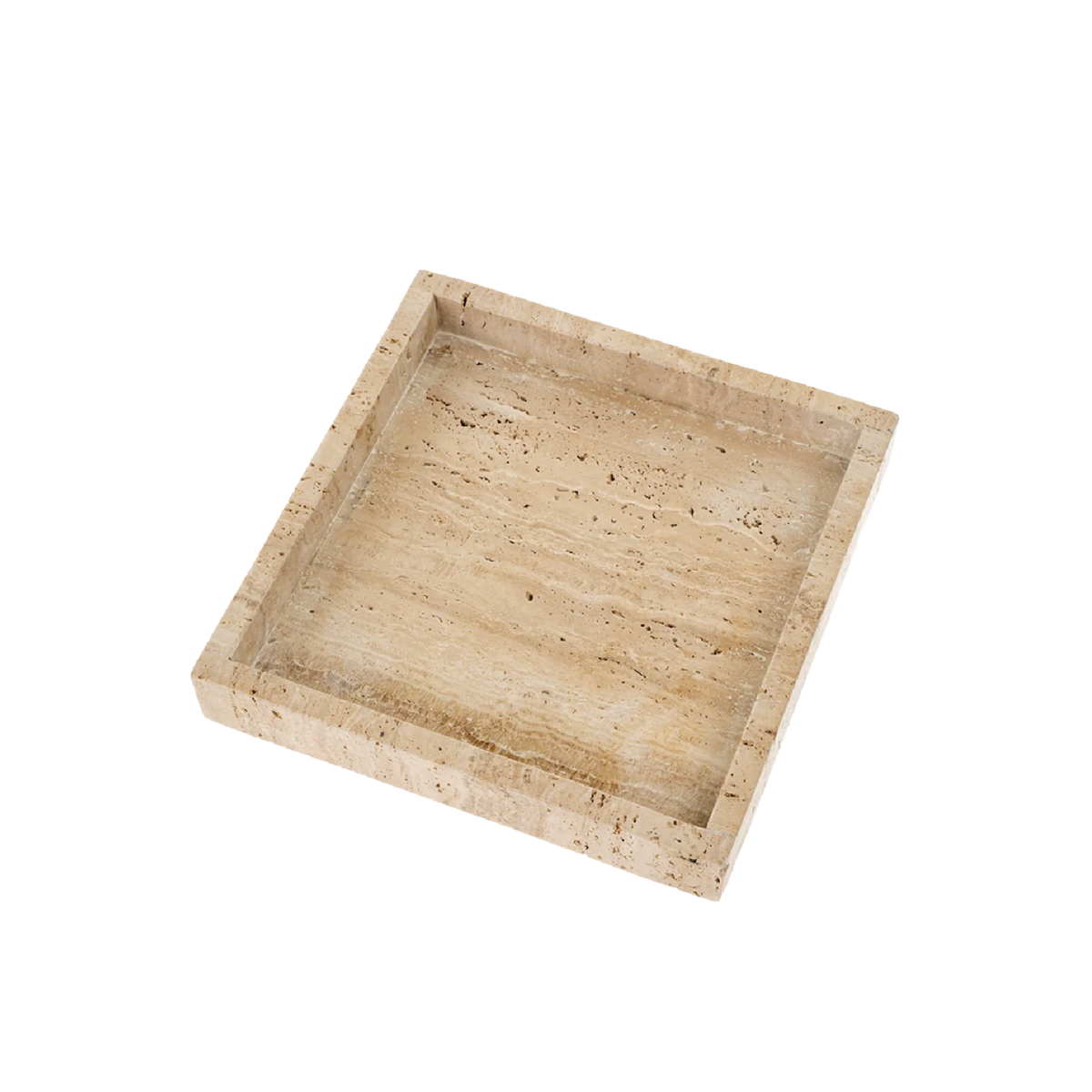 Tangier Travertine Marble Tray