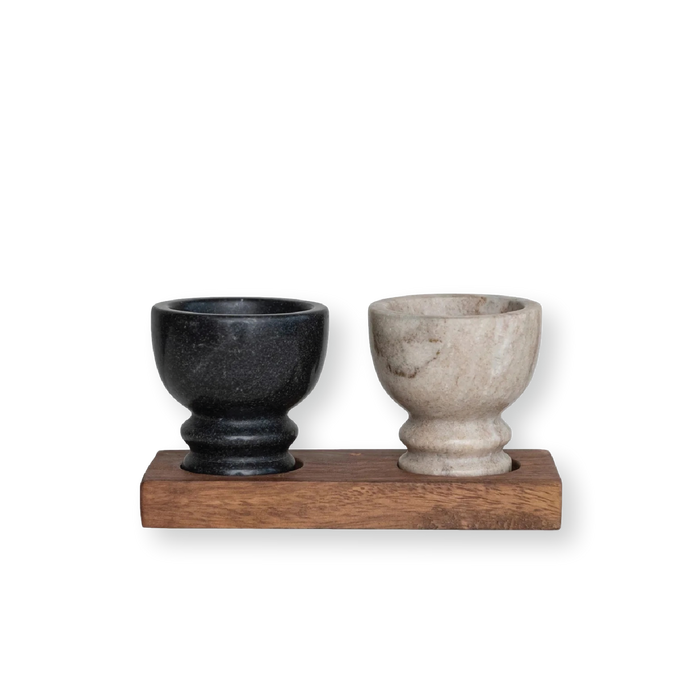 Westwood Marble Bowl & Tray Set