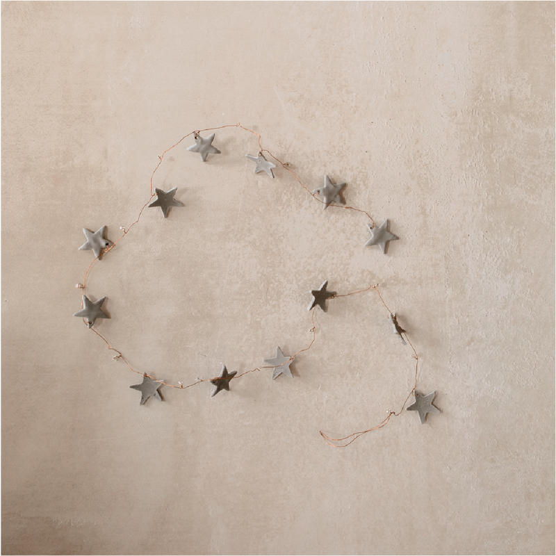 Clay Star Garland