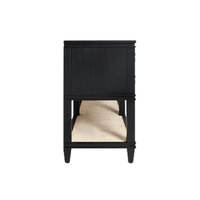 Brady Console - Black Oak