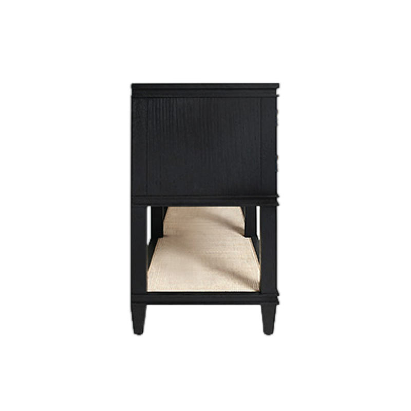 Brady Console - Black Oak