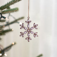 Bejeweled Snowflake Ornament