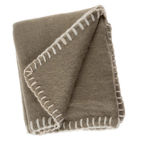 Wilfred Wool Throw Blanket