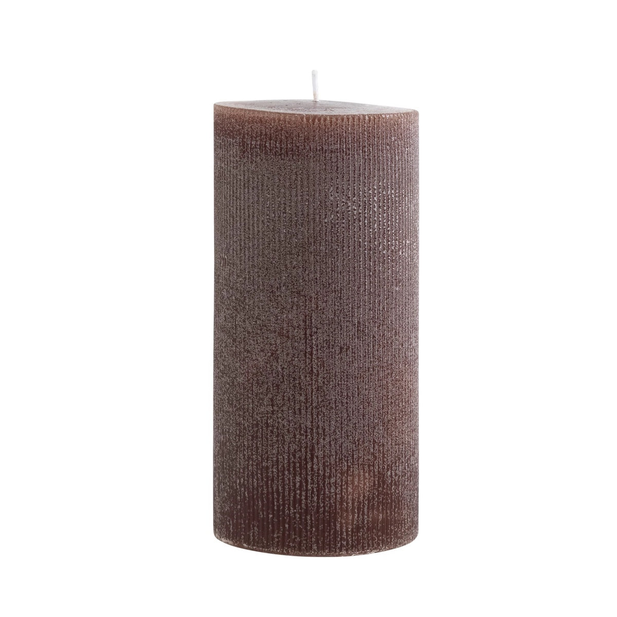 Pleated Pillar Candle