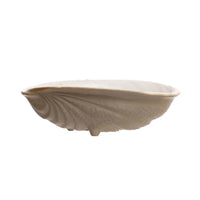 Stoneware Seashell Bowl