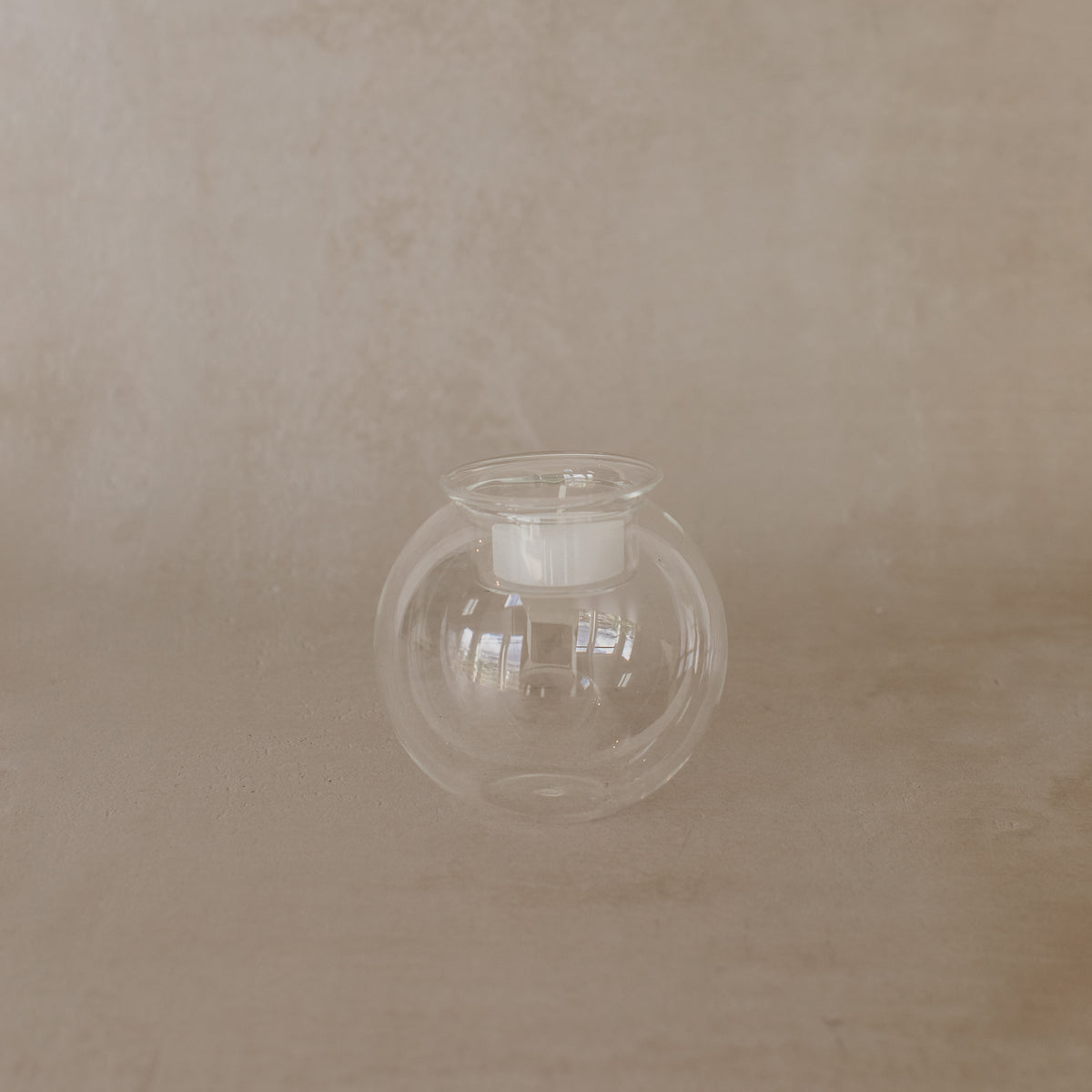 Darlin' Glass Ball Candle Holder