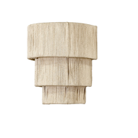 Everly 3-Tiered Sconce - Natural