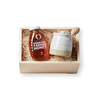 Honey & Beehive Honey Pot Gift Set