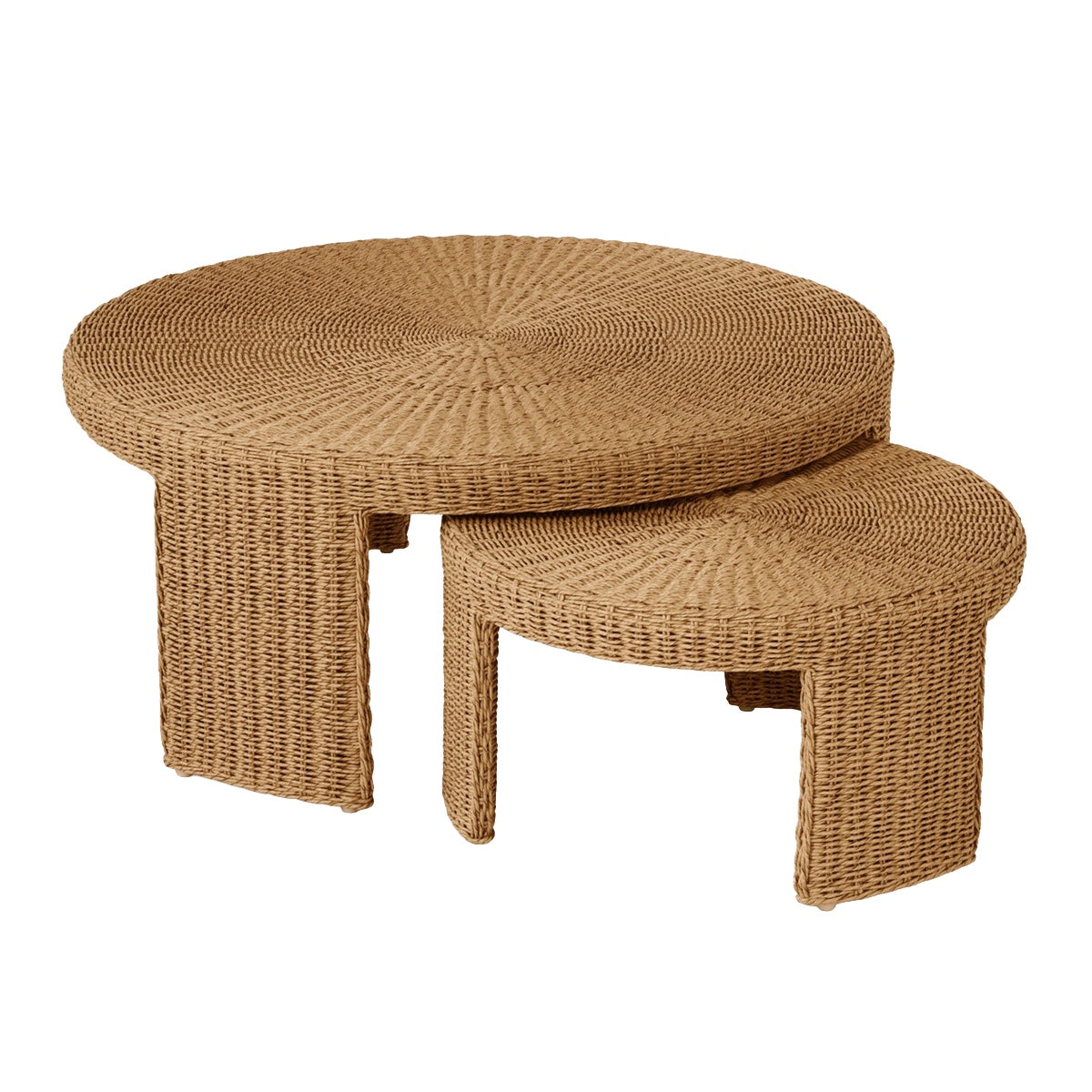Leroux Nesting Coffee Tables - Natural