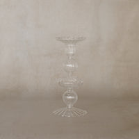 Livia Glass Candle Holder - Medium