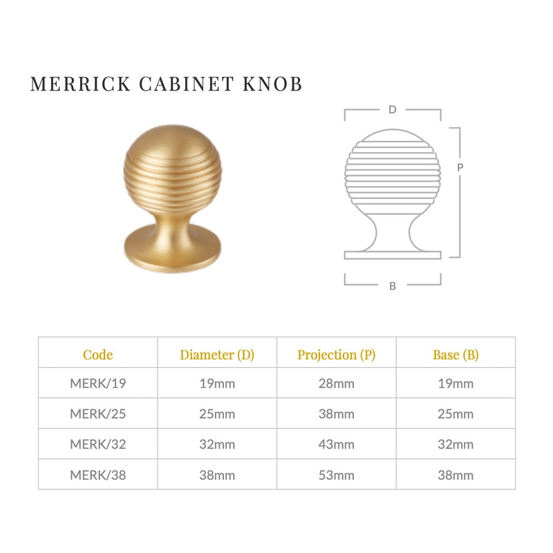 Merrick Cabinet Knob