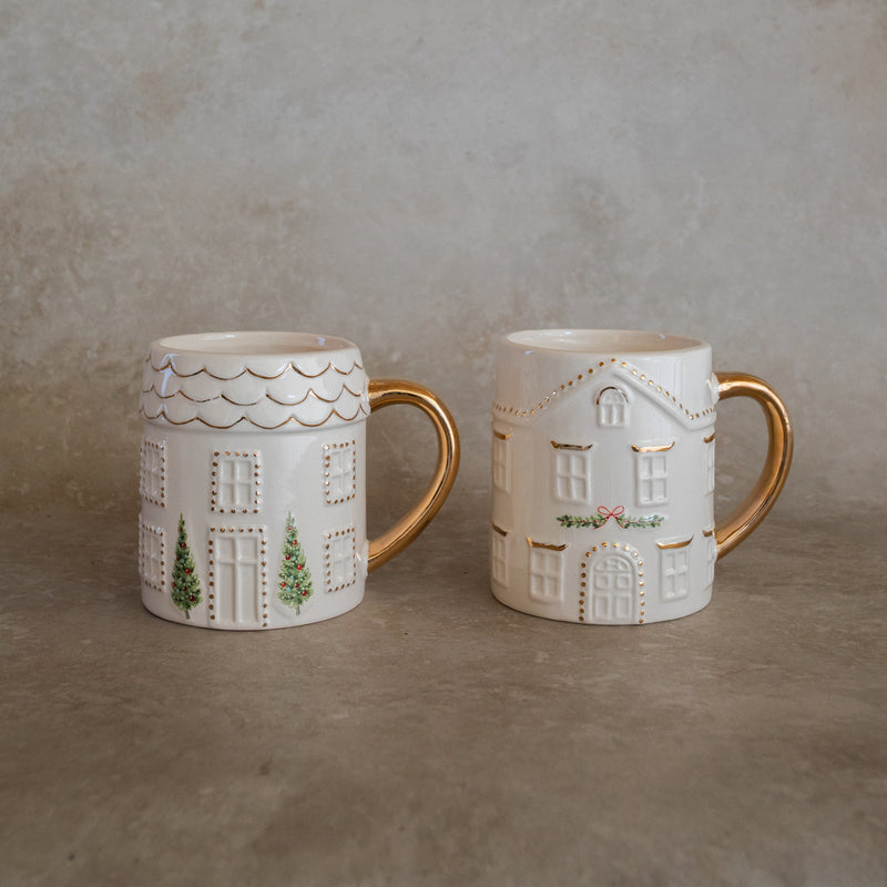 Winter Manor Ceramic Mug