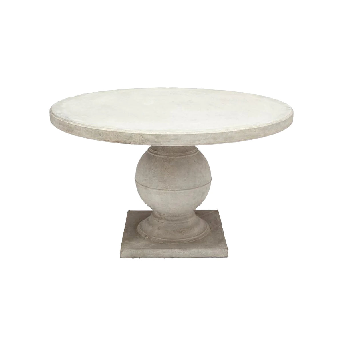 Cyril Dining Table - Round in Light Gray