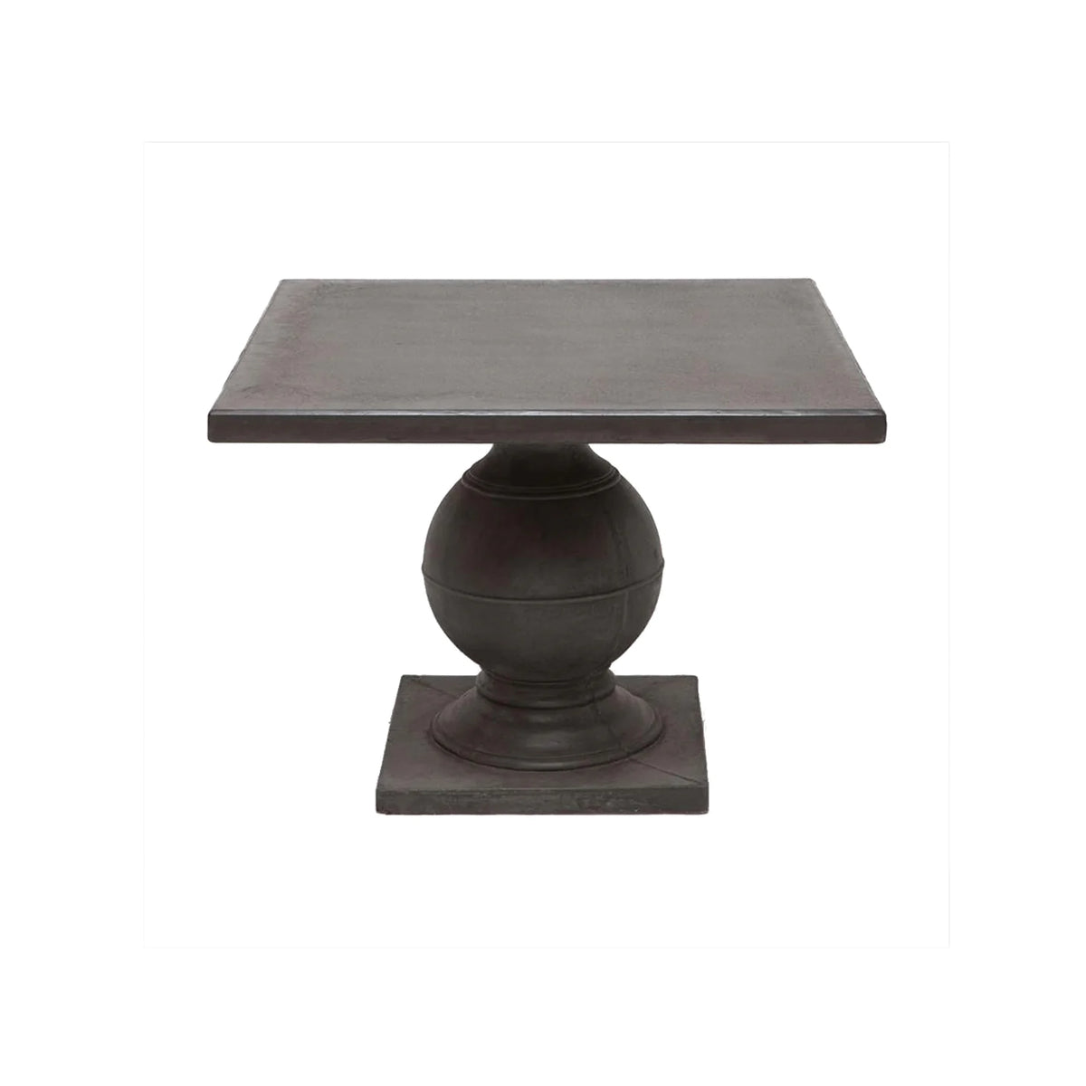 Cyril Dining Table - Square in Aged Gray