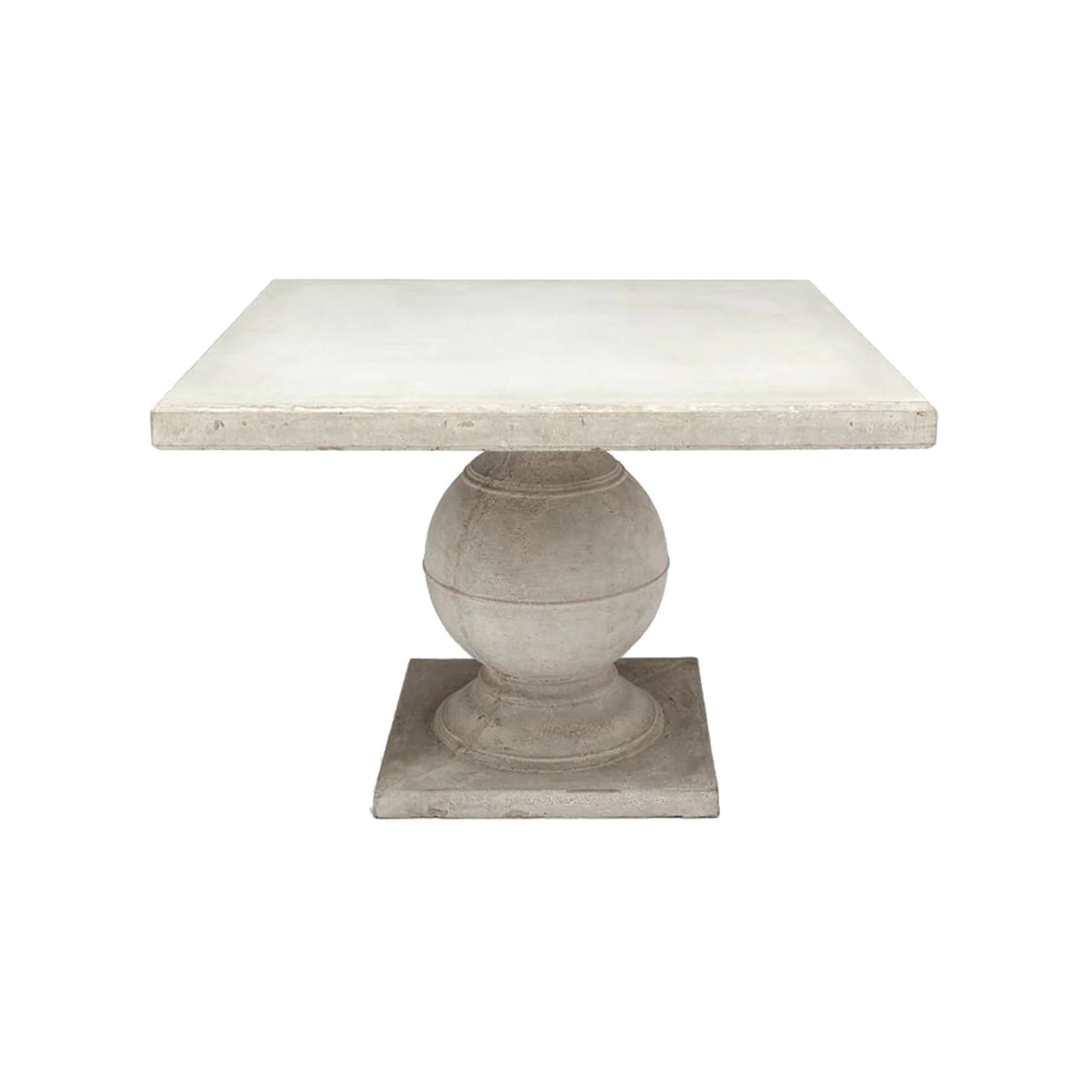 Cyril Dining Table - Square in Light Gray