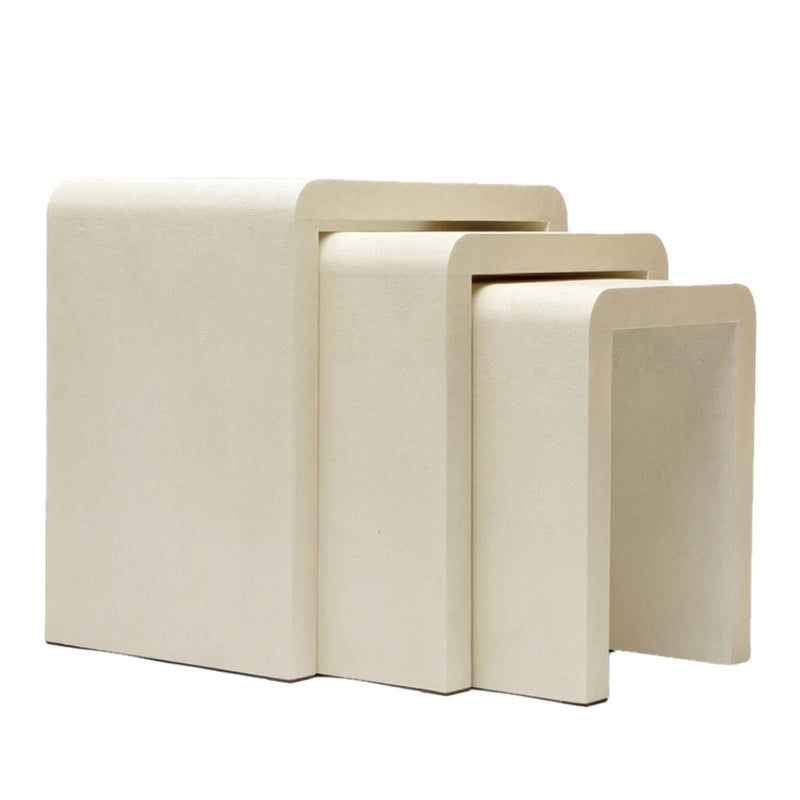 Harlow Nesting Tables - Ivory