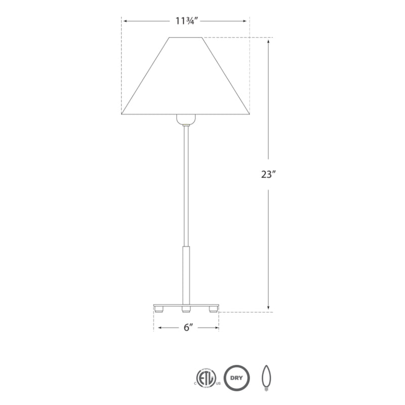 Hackney Table Lamp