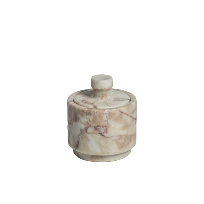 Verona Lidded Marble Jar