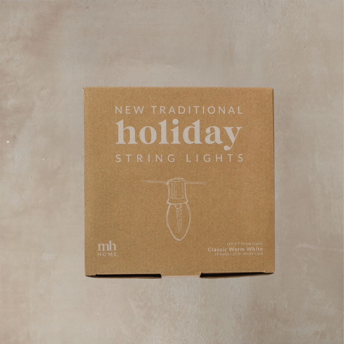 New Traditional Holiday String Lights