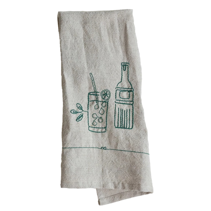 Parisian Café Tea Towel