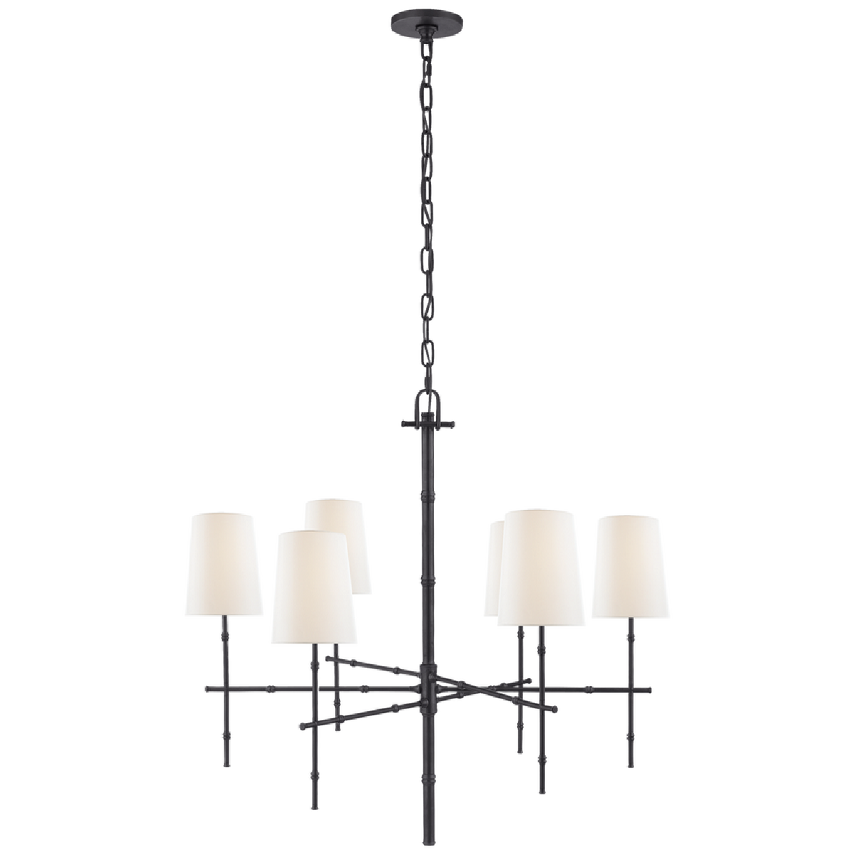 Grenol Medium Modern Bamboo Chandelier