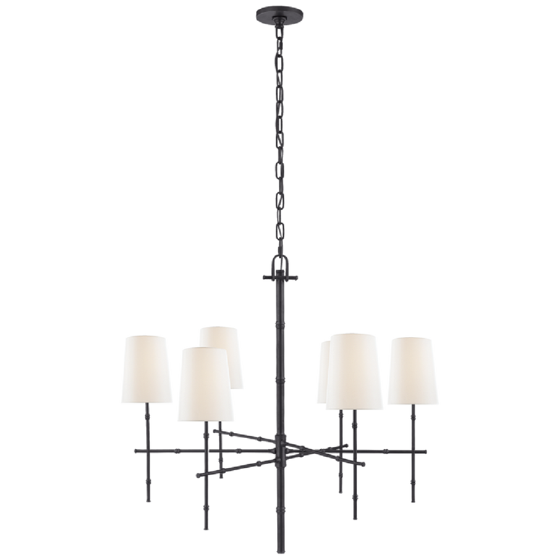 Grenol Medium Modern Bamboo Chandelier