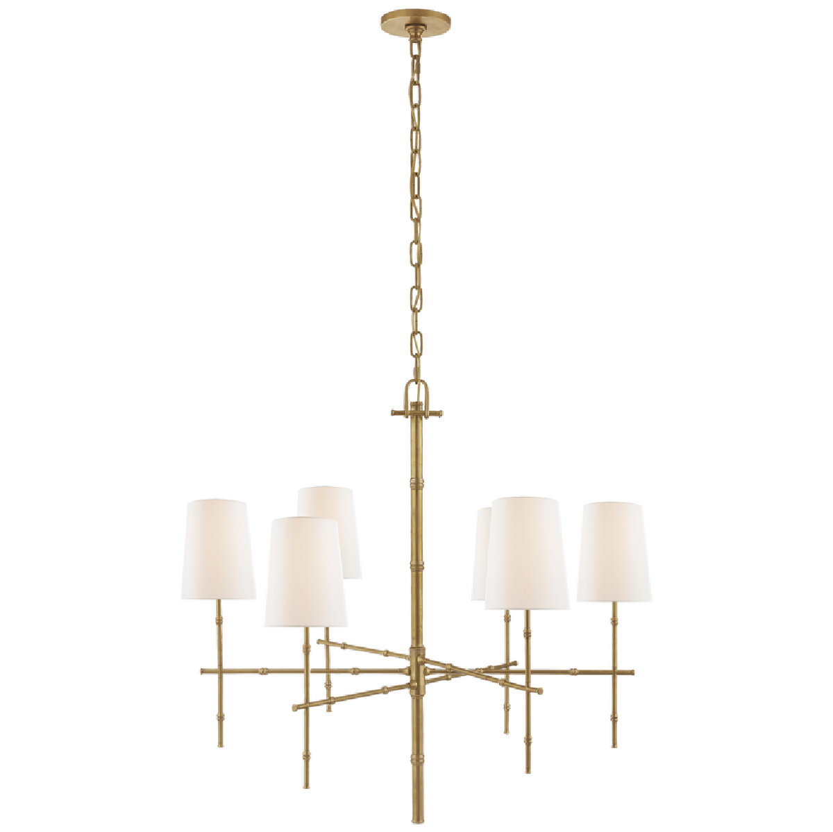 Grenol Medium Modern Bamboo Chandelier