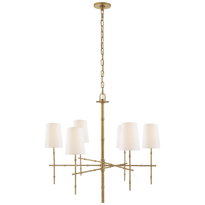 Grenol Medium Modern Bamboo Chandelier