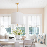 Simple Banded Hanging Shade