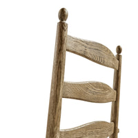 Layton Ladder Back Arm Chair - Chestnut