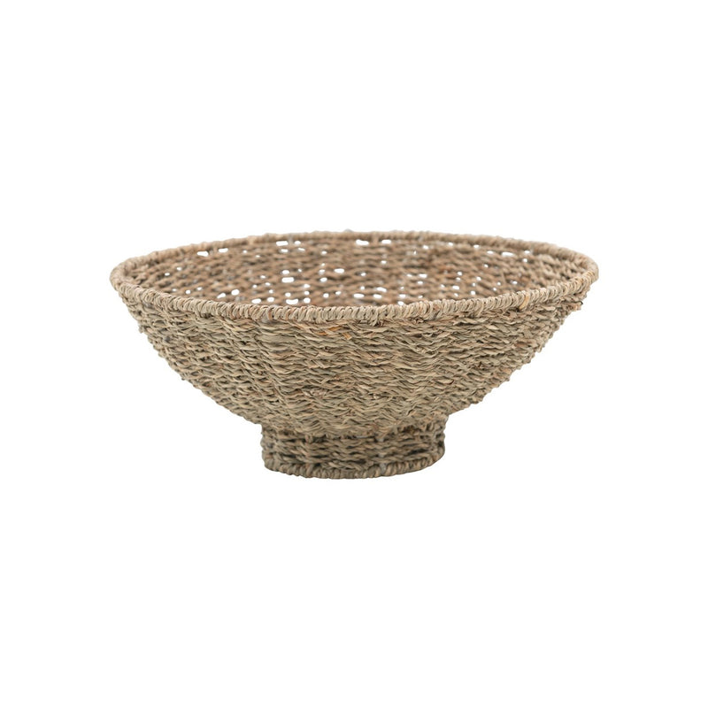 Woven Footed Bowl