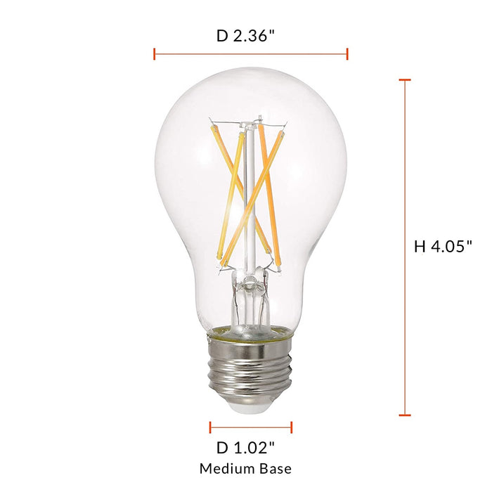 Clear Bulb 5.5 Watt LED Dimmable E26 2700K