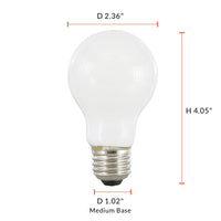 Frosted Bulb 5.5 Watt LED Dimmable E26 2700K