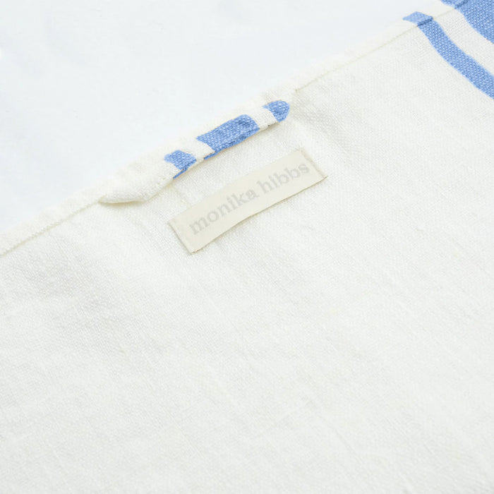 MH Tea Towel - Blue French Stripe