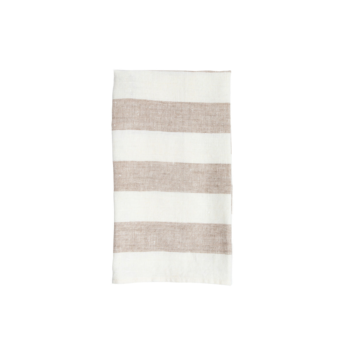 MH Tea Towel - Beige Country Stripe