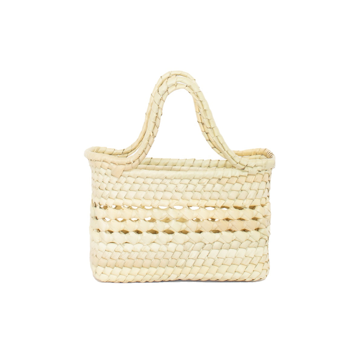 Mini hot sale straw tote