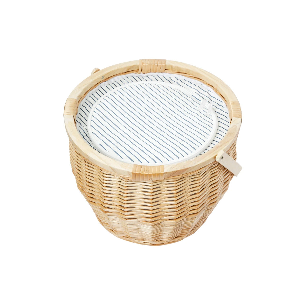 Picnic basket with insulated hot sale cooler