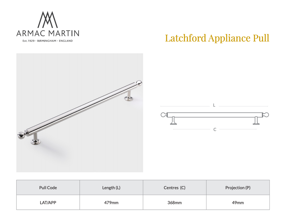 Latchford Appliance Pull
