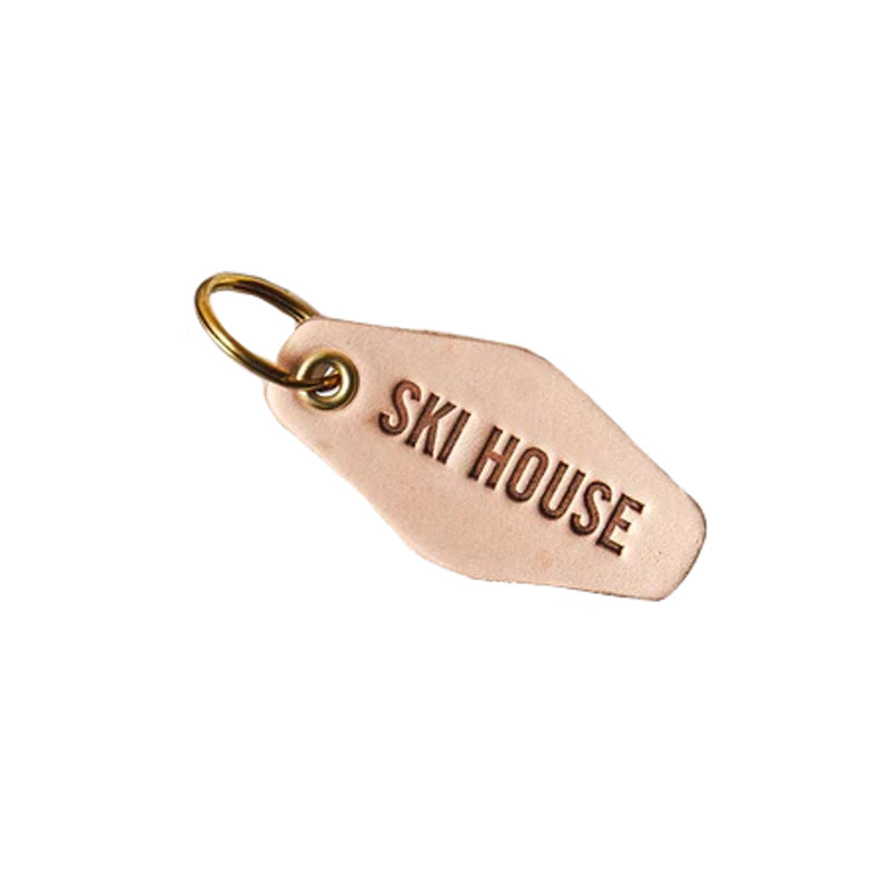 Ski House Keychain