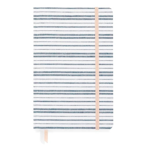 Essential Journal in Chambray Stripe